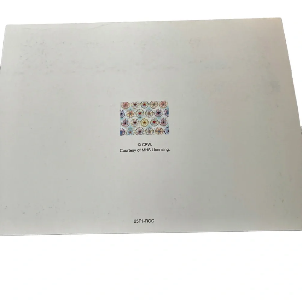 Lot 10 DAV Patriotic Starburst Blank Note Cards Hearts & Stars